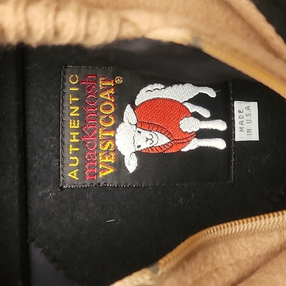 Mackintosh 100% Wool Hooded Vest Coat Made in USA 14P - Picture 2 of 11